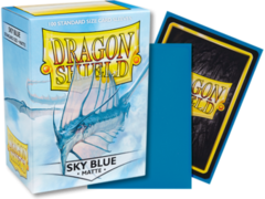 Dragon Shield Box of 100 in Matte Sky Blue AMTDSH11019